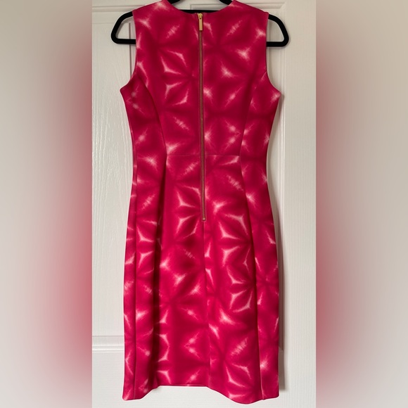 Calvin Klein pink straight midi dress - Picture 5 of 5